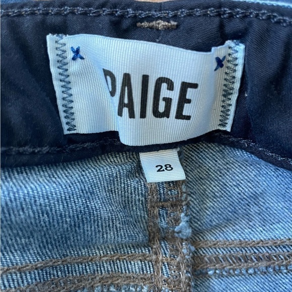 Paige Hoxton Ankle Distressed Jeans Size 28 - Picture 3 of 4